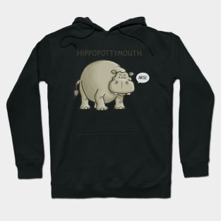 Hippo-potty-mouth Hoodie